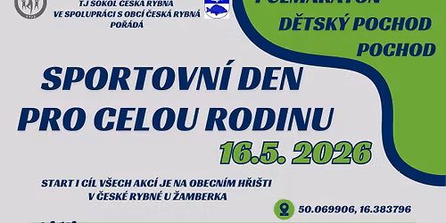 SPORTOVN\u00cd DEN PRO CELOU RODINU