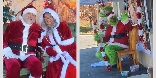 The Grinch plus Santa & Mrs Clause