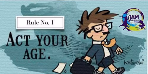 Men's or Women's Saturday JAM 513 INDOOR Hard Court 6's Act Your Age Tournament