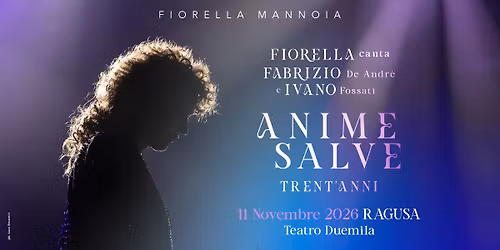 FIORELLA MANNOIA | @Ragusa - Teatro Duemila