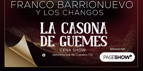 FRANCO BARRIONUEVO -EN CORDOBA