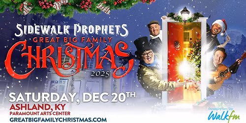 Sidewalk Prophets' Great Big Family Christmas