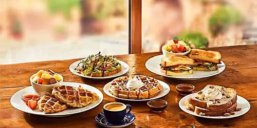 Brunch at La Madeleine