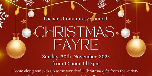 Lochans Christmas Fayre 
