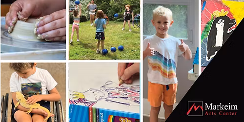 Markeim Arts Center ART Summer Camp 2026: Morning, Afternoon or FULL Day All Summer in Haddonfield