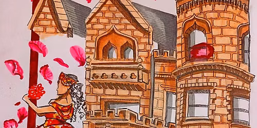 EXTRA POPup - Joslyn Castle & Gardens - Omaha Urbanism Summit Gallery Exhibit Demo (Show up+Sketch)