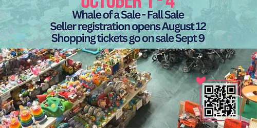 Whale of a Sale Fall 2026 Event