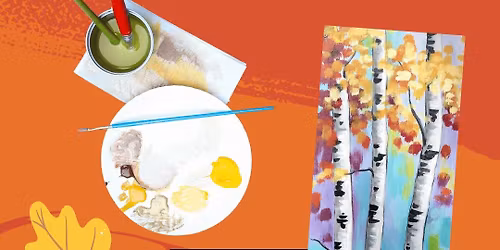 Paint and SIp: Aspens Aglow