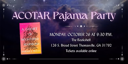 ACOTAR Pajama Party