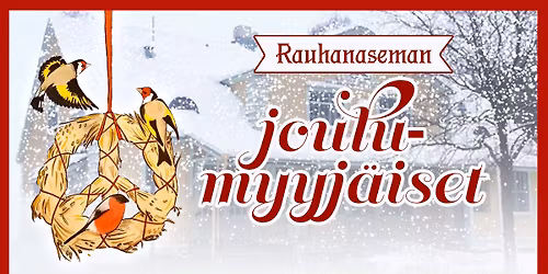 Maailmanparantajien lahjamarkkinat Rauhanasemalla & kahvilakin auki