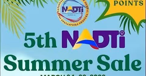 5th NADTI Summer Sale