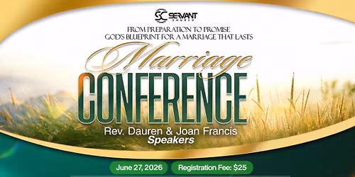 Marriage Conference: From Preparation to Promise