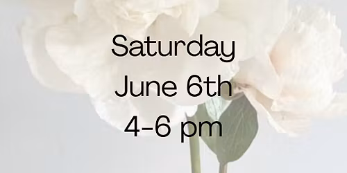 Peony Flower Workshop