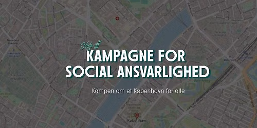Efter\u00e5rskampagne Kick-off - Kampen om et K\u00f8benhavn for alle