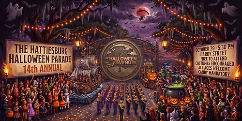 14th Annual Hattiesburg Halloween Parade