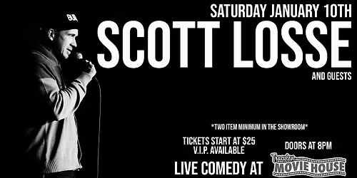 LIVE COMEDY! w\/Scott Losse and guests