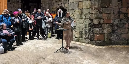 YLJC Chanukah Lighting at Clifford's Tower