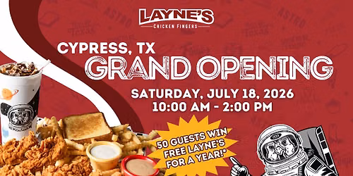 Layne's Cypress, TX Grand Opening