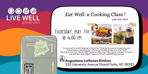 Eat Well: Cooking Demo starring the famous film food - Vegan Moussaka