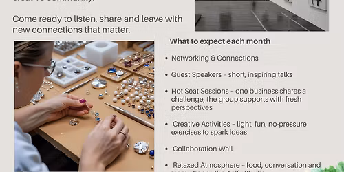 The Creative Circle - Are you struggling trying to do it all on your own? - Join Us