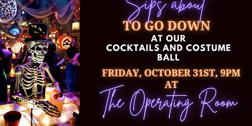 Cocktails and Costume Ball