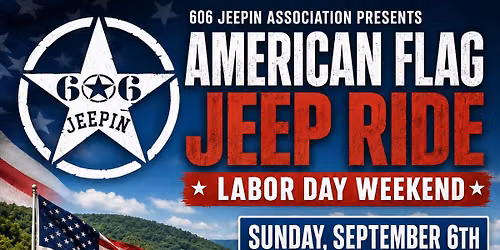 American Flag Jeep Ride!
