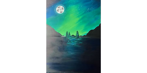 Emerald Aurora - Paint and Sip in Sacramento | Classpop!\u2122