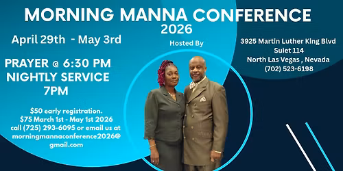Morning Manna Conference 