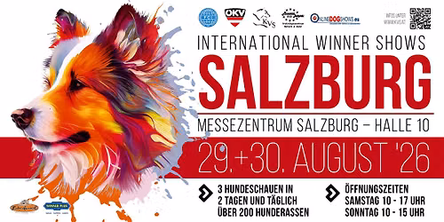 International Winner Shows Salzburg 29.+30. August 2026