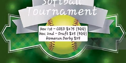 Softball Fundraiser