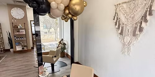 The Ribbon cutting celebration for Mae & Co & Beauty by Christina Join us to celebrate!