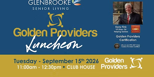 Golden Providers Lunch - September 2026
