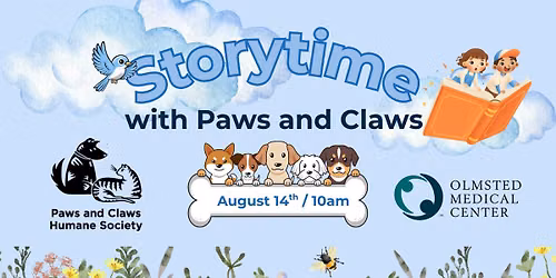 Storytime with Paws and Claws