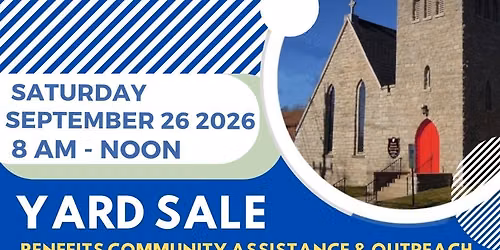 Multi-family Yard Sale - rain or shine - Indoor