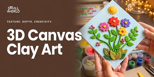 3D Canvas Clay Art