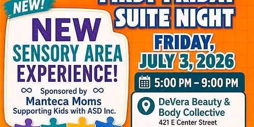 Sensory Area at the Manteca First Friday Suite Night