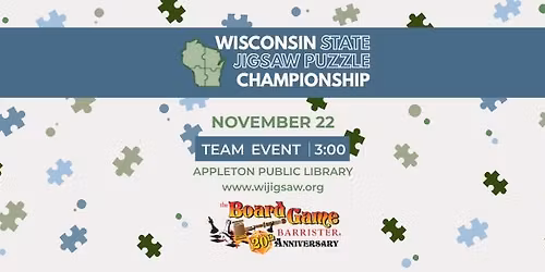 TEAM DIVISION - 2025 Wisconsin State Jigsaw Puzzle Championship