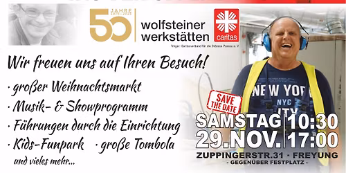 50 Jahre Wolfsteiner Werkstätten - Tag der offen Tür