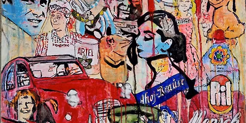 Ausstellung Antje Cibura "Alte Freunde" Mines Spatzentreff