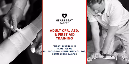 Adult CPR, AED, & First Aid Training in Tampa-Ruskin, FL