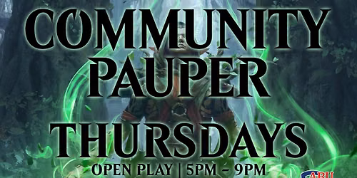 Community Pauper! | ABU Games
