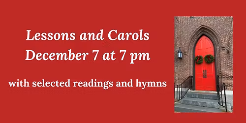 Service of Lessons and Carols