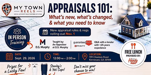 Appraisals 101:  What's new, what's changed, & what you need to know.