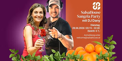 SalsaHouse Sangria Party mit DJ Dany