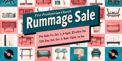 2-Day Rummage Sale at First Presbyterian Church