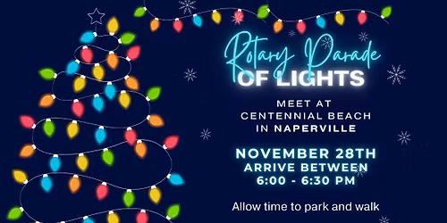 Naperville Rotary Parade of Lights