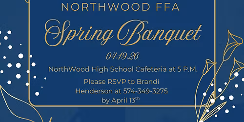 NorthWood FFA Spring Banquet