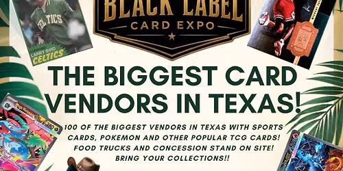 the Black Label Card Expo