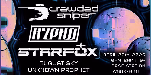 Genesis Art Collective 5 Year Anniversary feat. Crawdad Sniper, Hypho, Starfox + more!