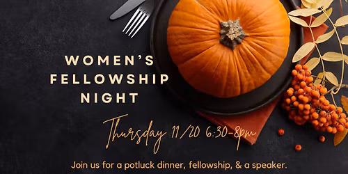November Women's Fellowship Night at New Life